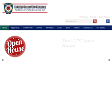 Tablet Screenshot of ludwigscornerfire.com